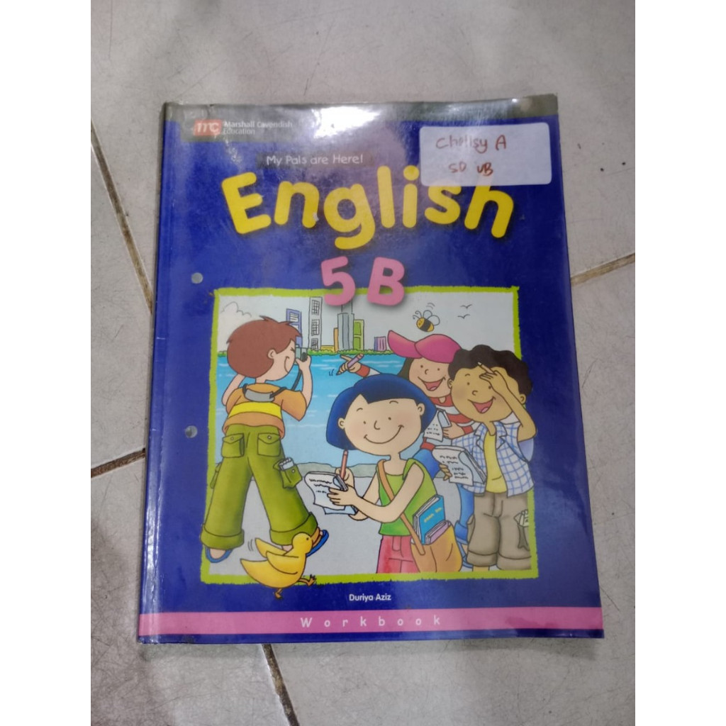 "My Pals are Here' English 5A Workbook Buku Bekas Marshall Cavendish