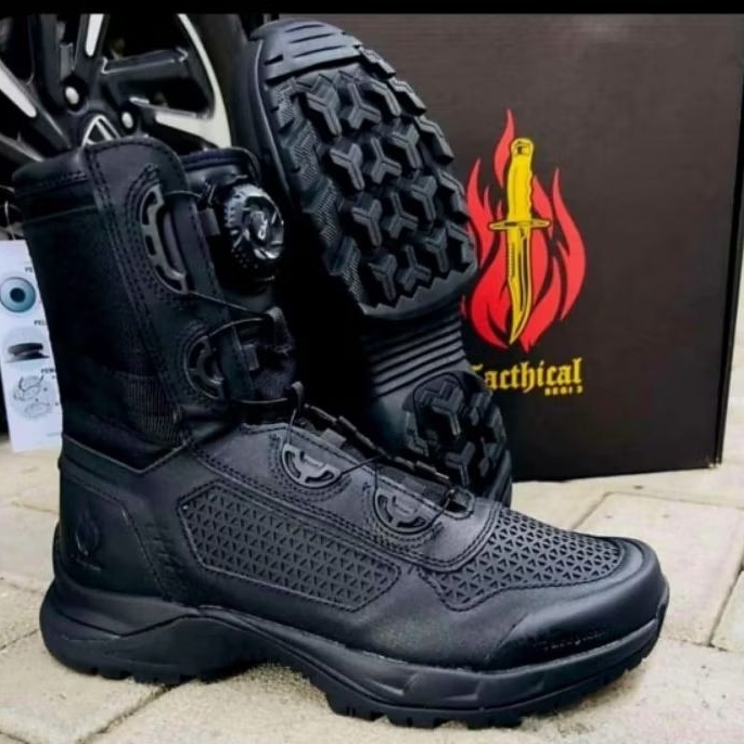 SEPATU PDL TACTHICAL LIBRA TALI PUTAR.