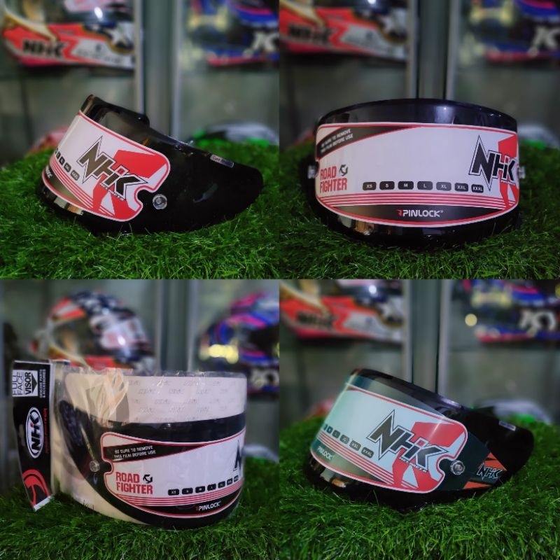 visor nhk gp r tech street race darksmoke light smoke original Nhk