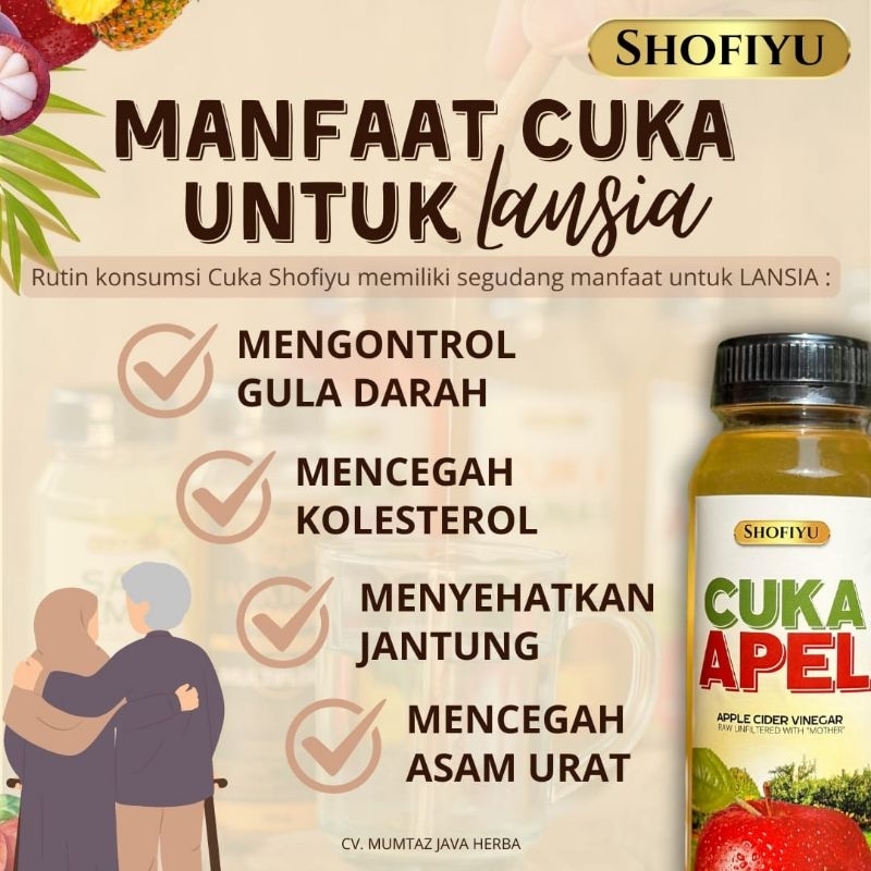 

cuka apel shofiyu 250 ml