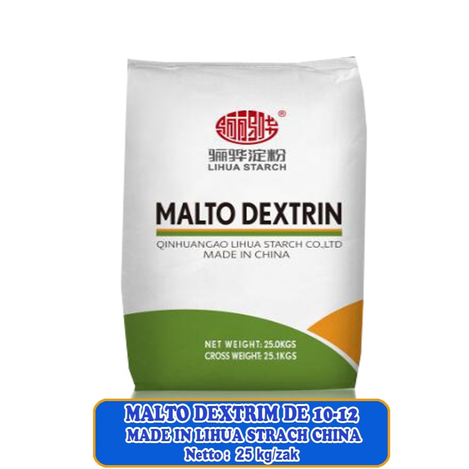 

MALTODEXTRIN 25KG (LIHUA) - FILLER PENGENTAL TANPA RASA & AROMA