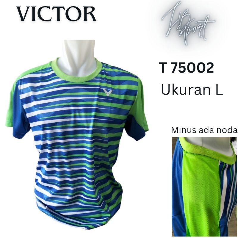 sale baju victor badminton jersey t 75002 t75002 original