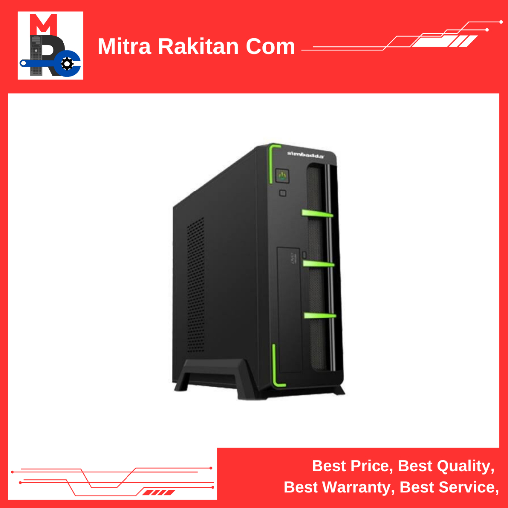 PC/CPU /KOMPUTER RAKITAN/CASE SIMBADDA CX MINI SLIM 160 CORE i3 GEN 7