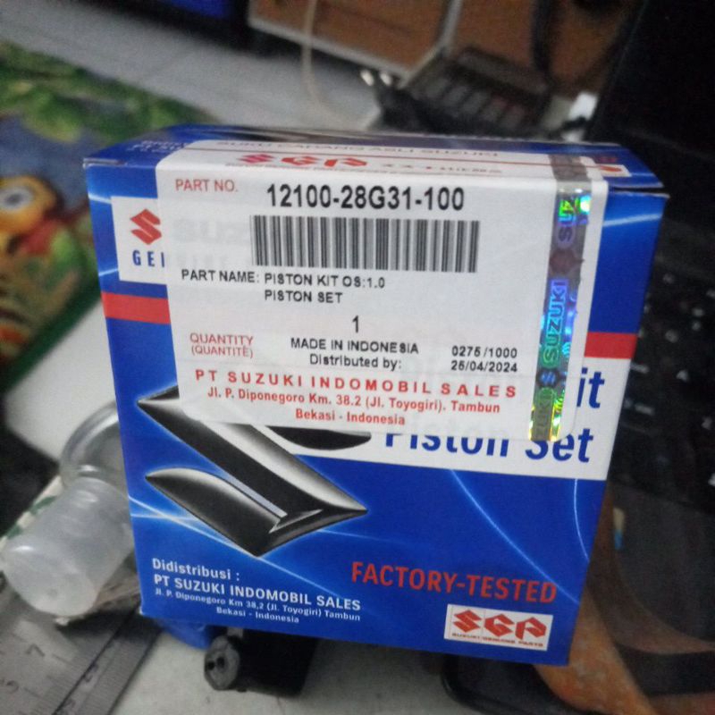 Piston Set Shogun FL 125 OS 100