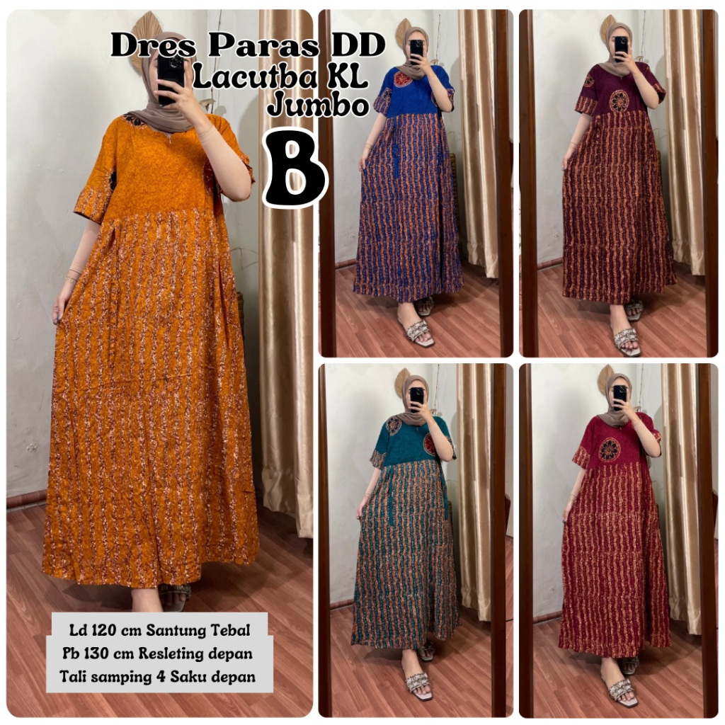 DRES BAHAN SANTUNG TEBAL