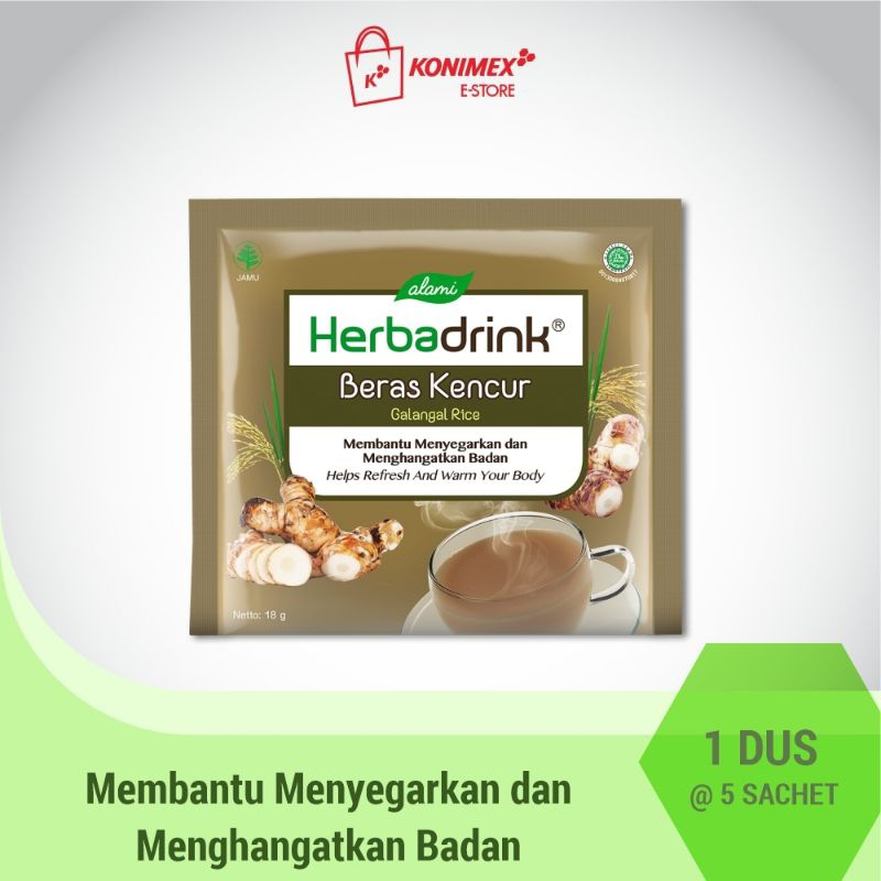 

JAMU BERAS KENCUR HERBADRINK SASCHET