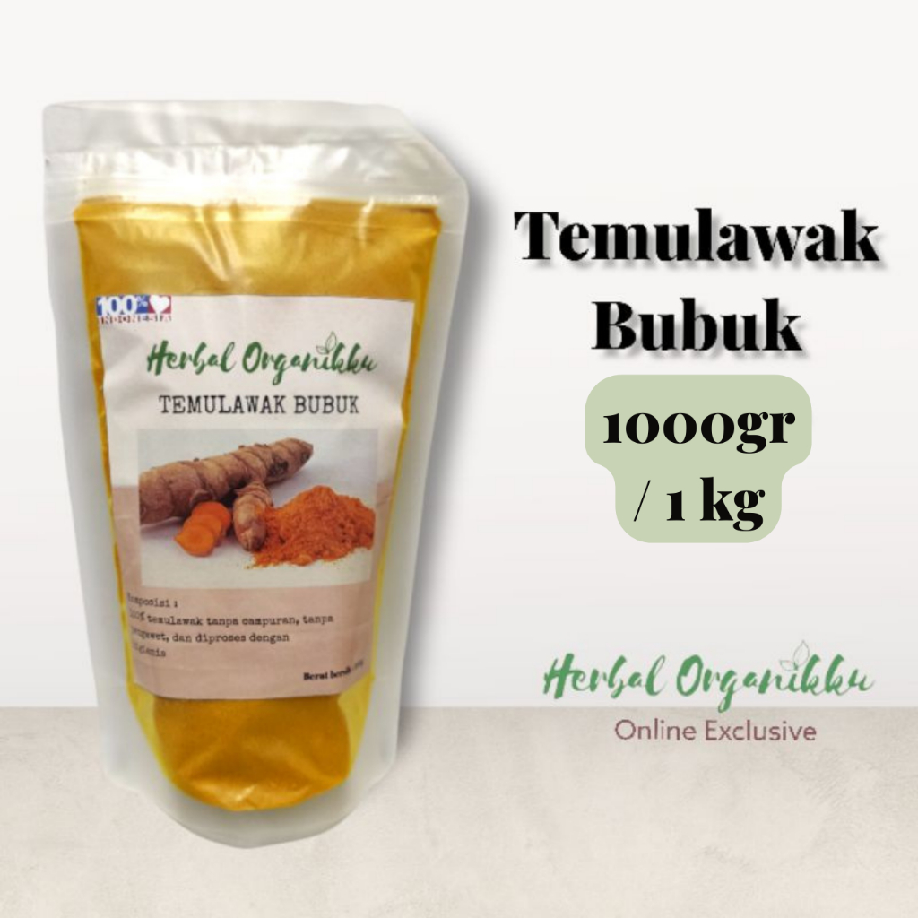 

Temulawak Bubuk 500 & 1000gr(1kg) | Java Ginger