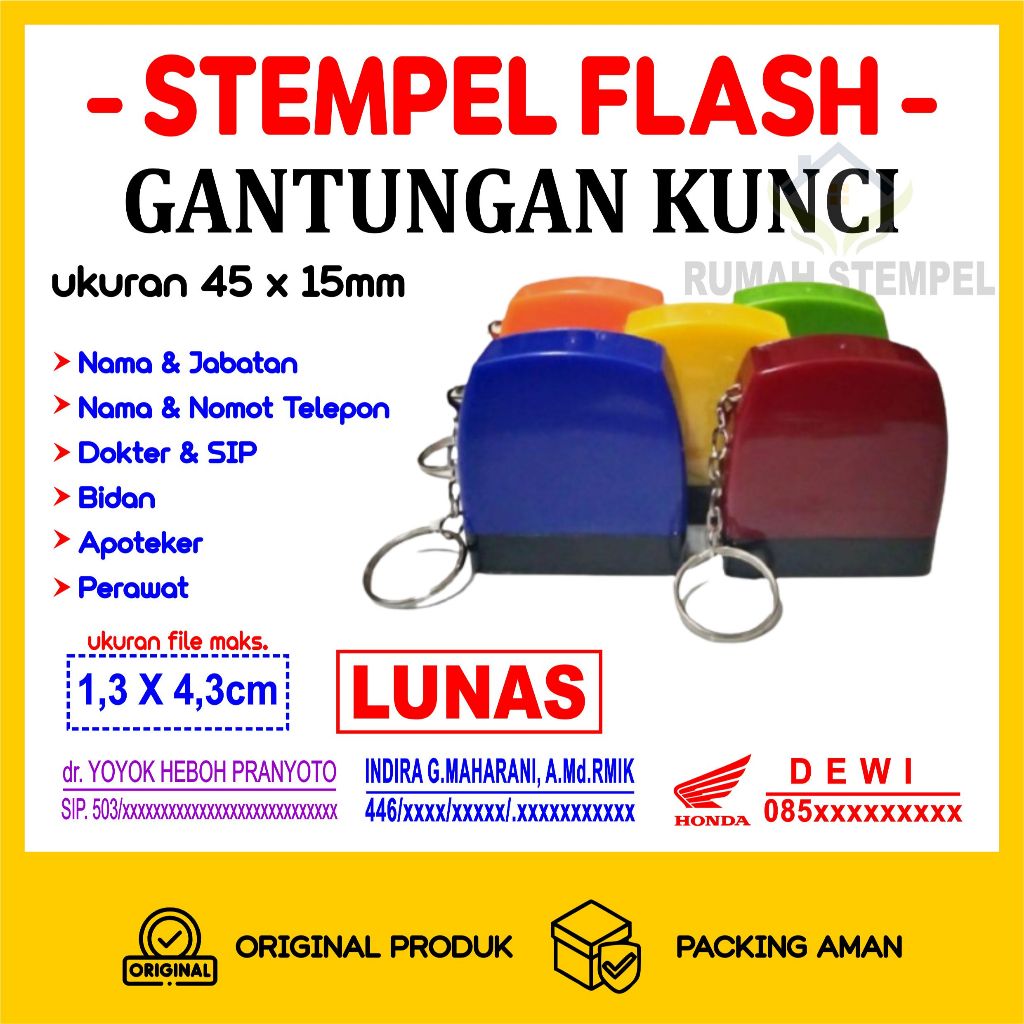 

STEMPEL GANTUNGAN KUNCI GK4515 (4,3 x 1,3 cm)