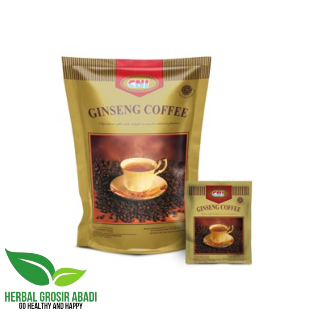 

GINSENG COFFEE CNI KOPI GINSENG ASLI ORIGINAL ISI 20 SACHET NIKMAT MENYEHATKAN - ORIGINAL