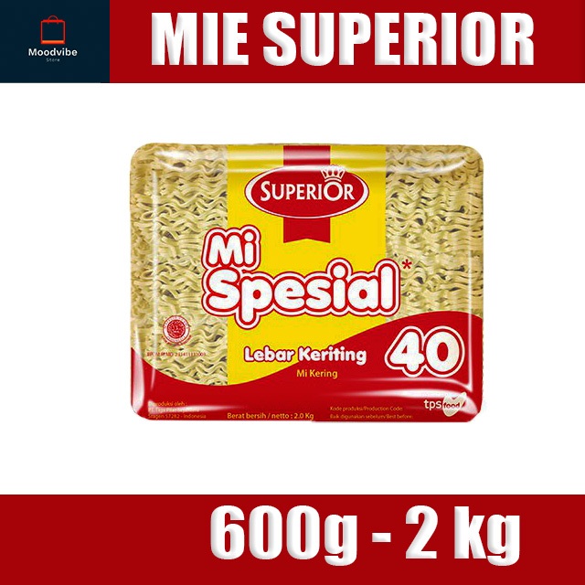 Mie Superior Lebar Keriting 600g - 2 kg