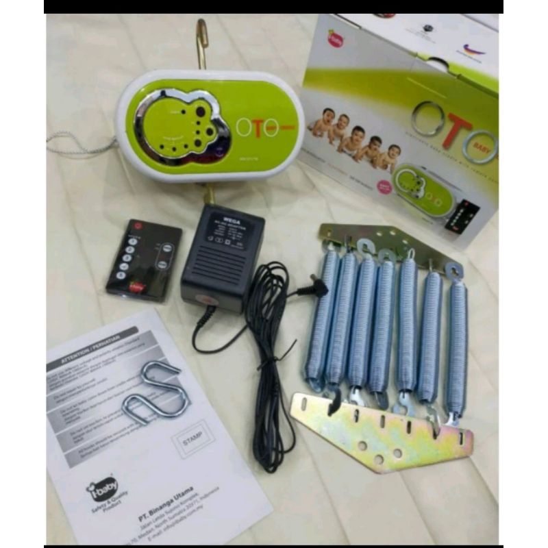 MESIN AYUNAN LISTRIK OTO REMOTE TIMER MUSIC COMPLIT