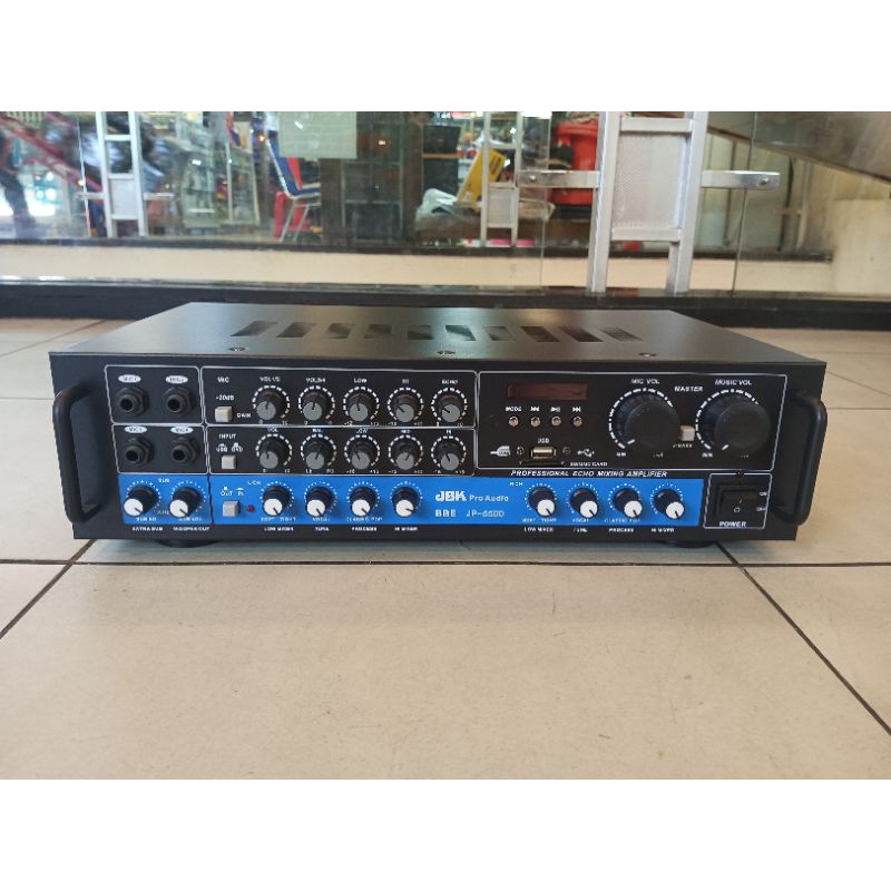 AMPLI JBK PROAUDIO JP 5500 500WATT X 2 BISA BLUETOOTH