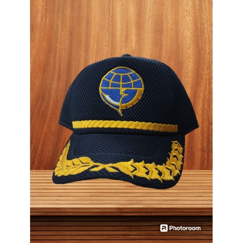 Topi DISHUB biru dongker