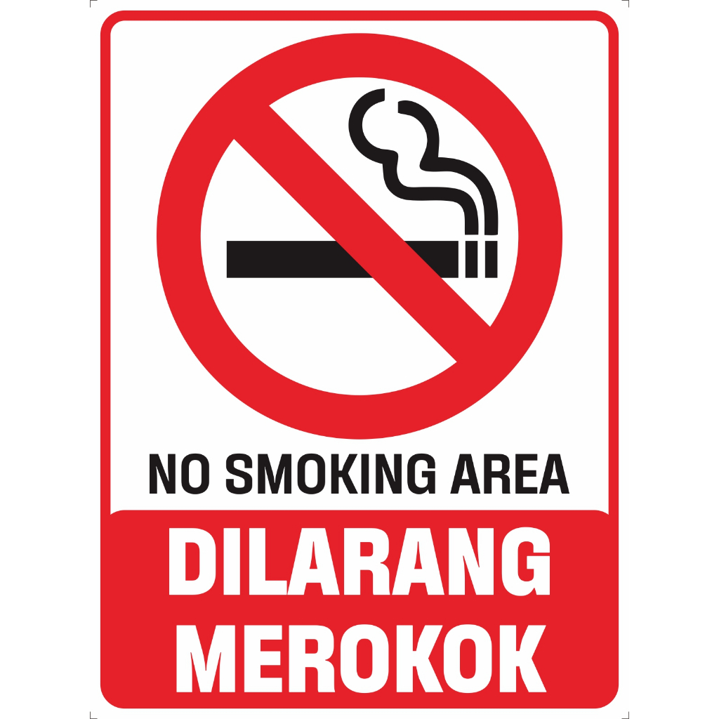

STICKER & ACP SIGN RAMBU K3 DILARANG MEROKOK