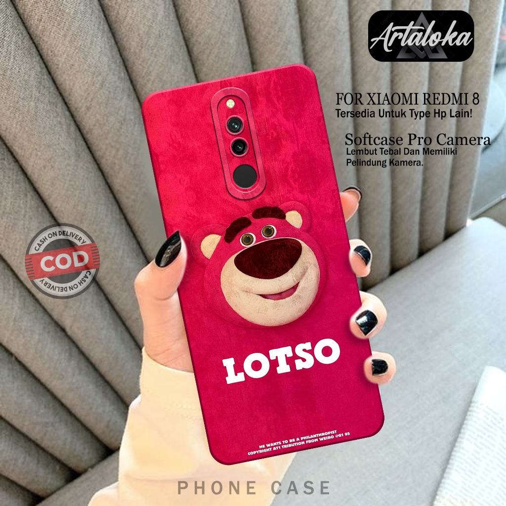 Softcase Hp Xiaomi Redmi 8 Fashion Case Kartun Case Xiaomi Redmi 8 Silikon TPU Pro Camera Casing Xia