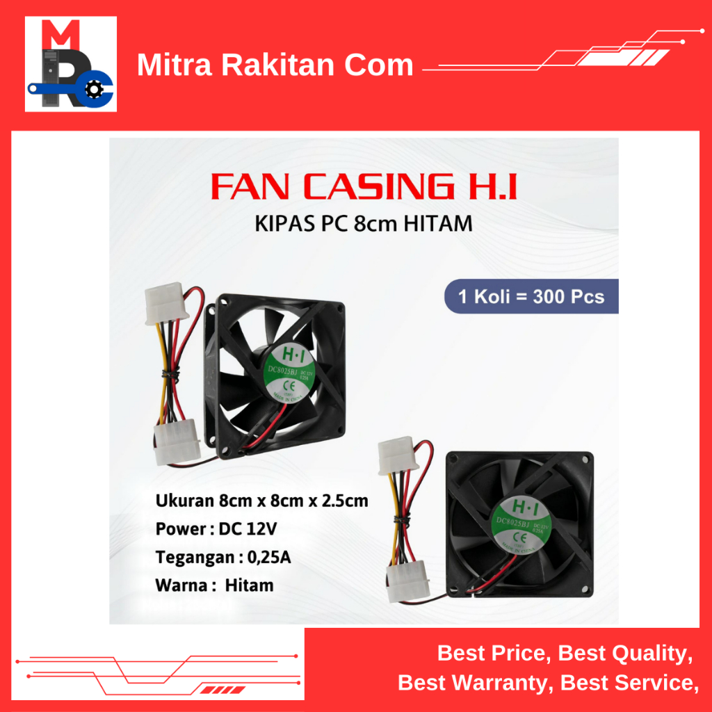 FAN CASING 8CM HITAM / FAN CASE 8 CM HITAM