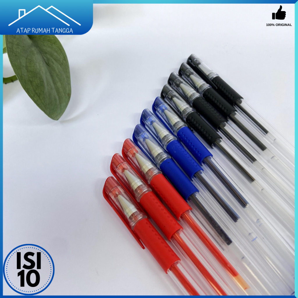 

Pulpen gel Ink 0.5mm isi 10 pcs