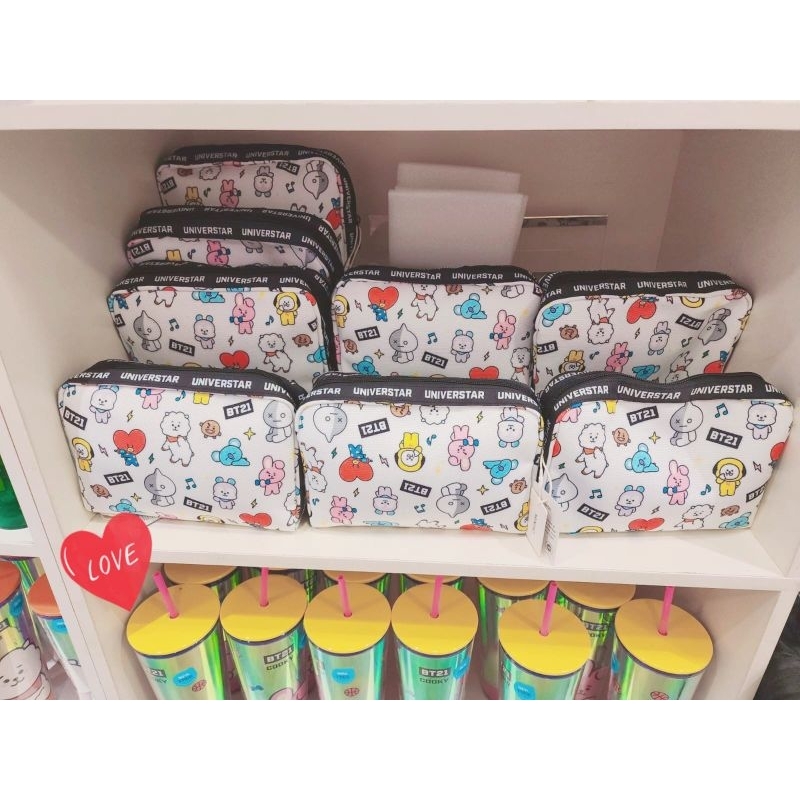 

Pouch BT21 Original Miniso BTS Pencil Case