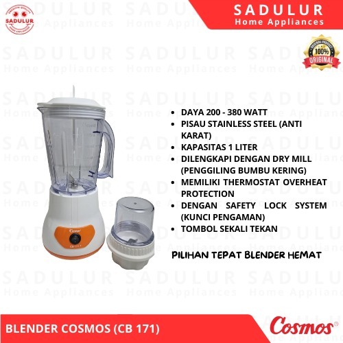 COSMOS BLENDER CB 171 P - BLENDER COSMOS 1 LITER CB 171 P