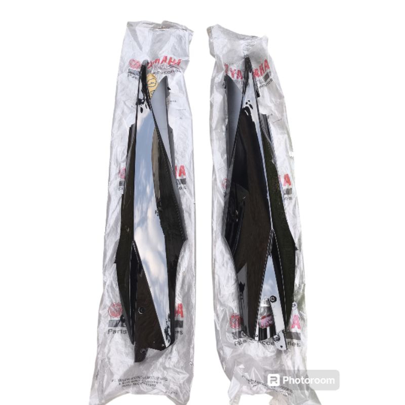 cover body bodi belakang jupiter mx lama old hitam metalik original yamaha