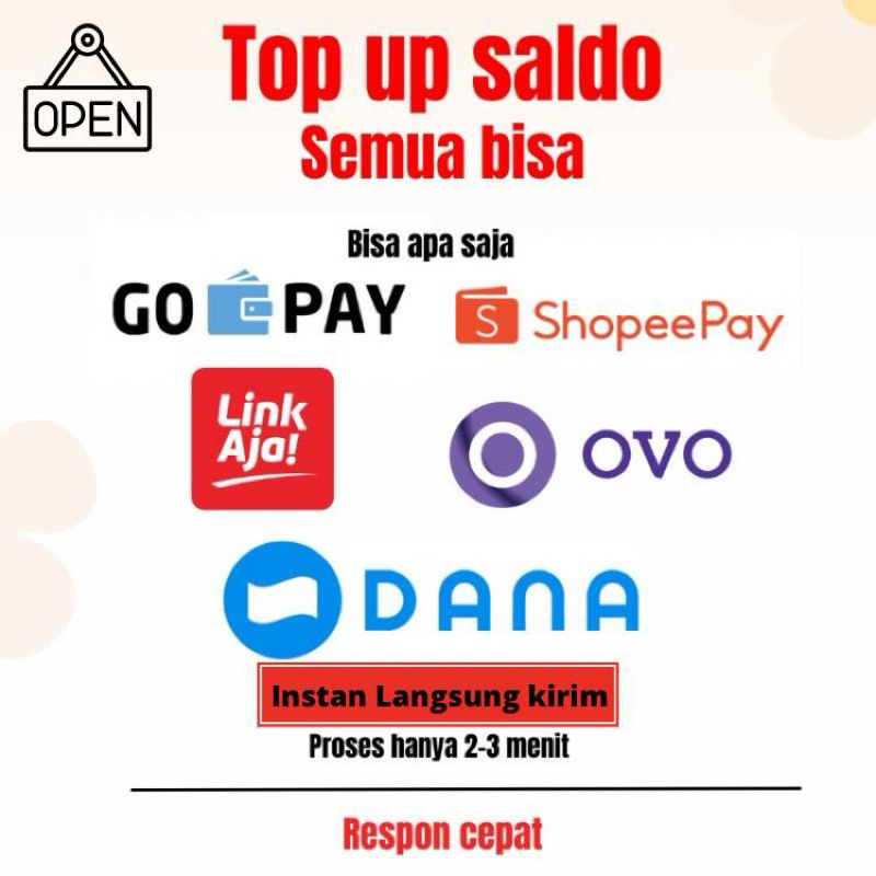 

Top up saldoo murah - Tercepat