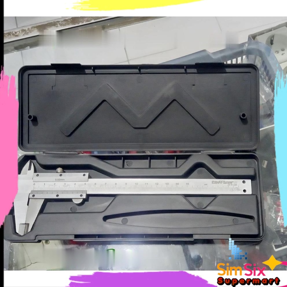 

Jangka Sorong Stainless Steel 15MMVernier Caliper Sigmat KODE Z9U4