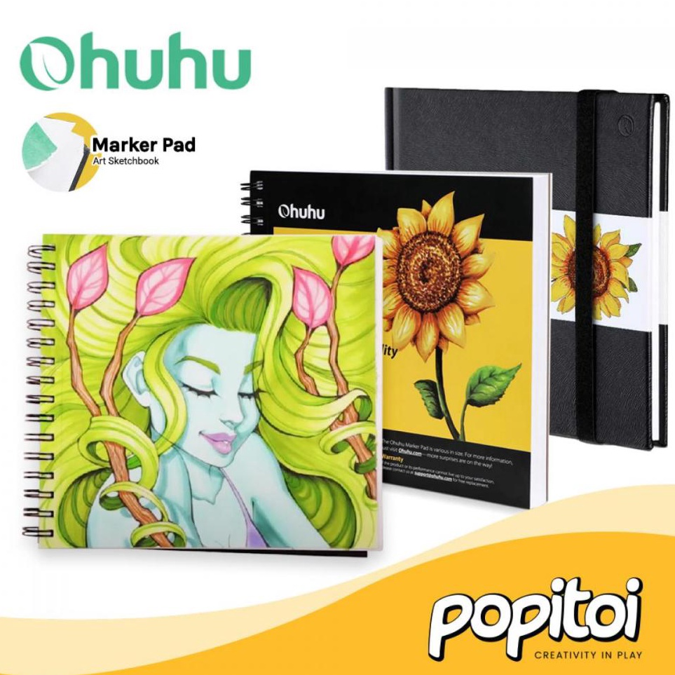 

OHUHU Marker Pads Art Sketchbook Buku Gambar Notebook Sketsa KODE O7C7