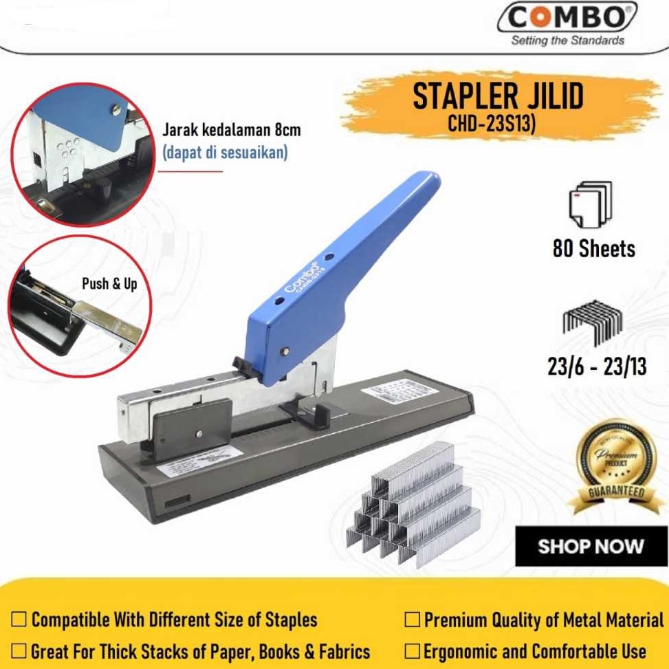 

Alat stapler jilid besar 23S13HD12N23 Combo KODE O4I3