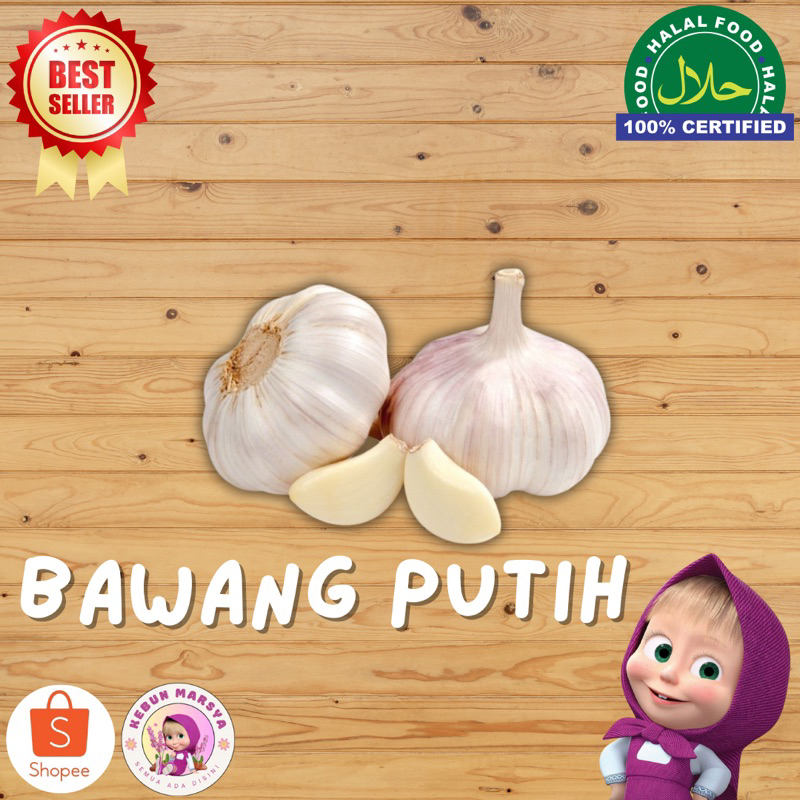

Bawang Putih @100gram - Kebun Marsya
