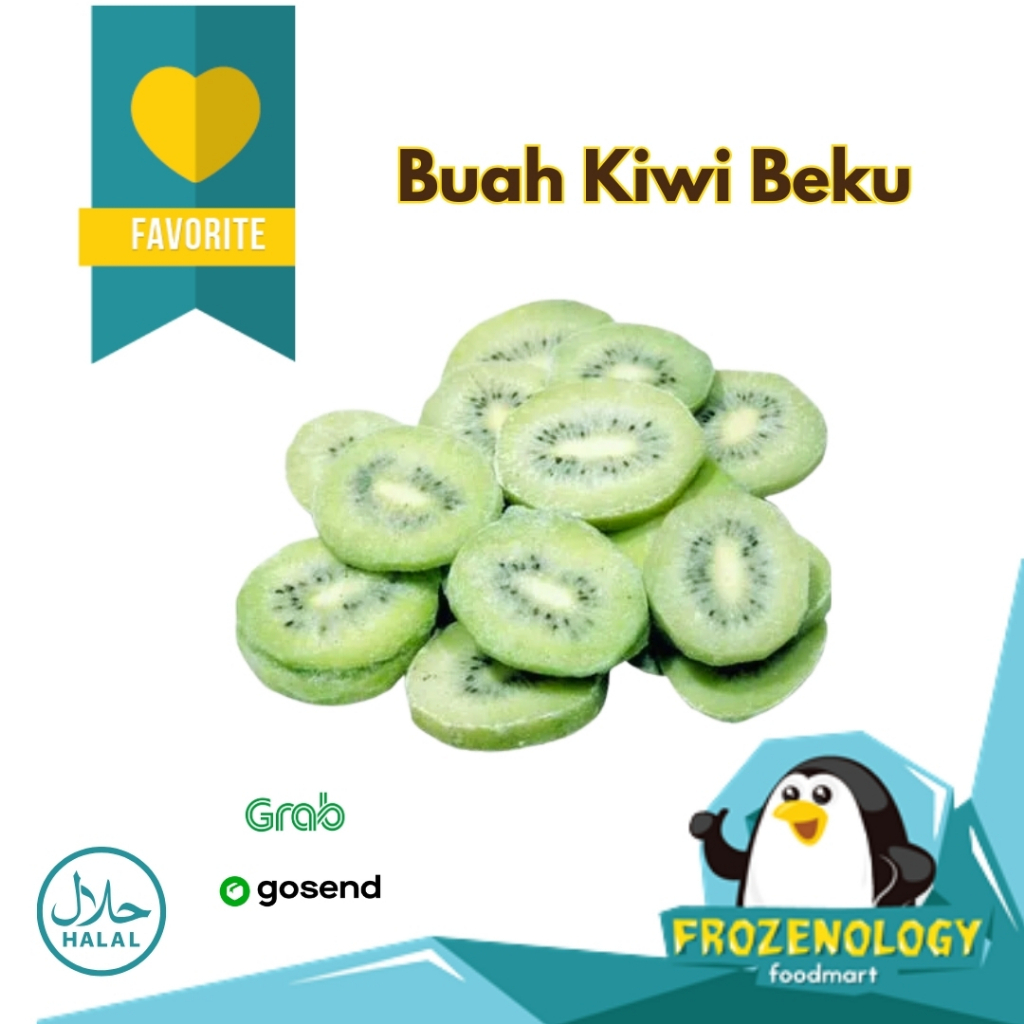 

Buah Kiwi Beku Iris IQF Frozen Kiwi Slice Import