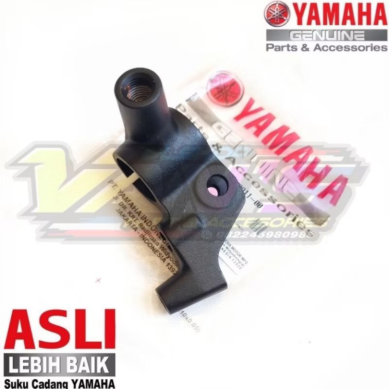 Dudukan Handle Kopling Dudukan Spion Kiri  Mx 135 Dan Mx King Original Yamaha Genuine Parts