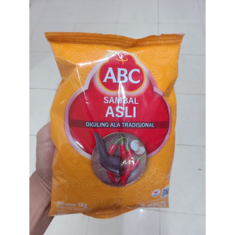 

ABC Sambal Asli 1Kg dan saos tomat 1kg