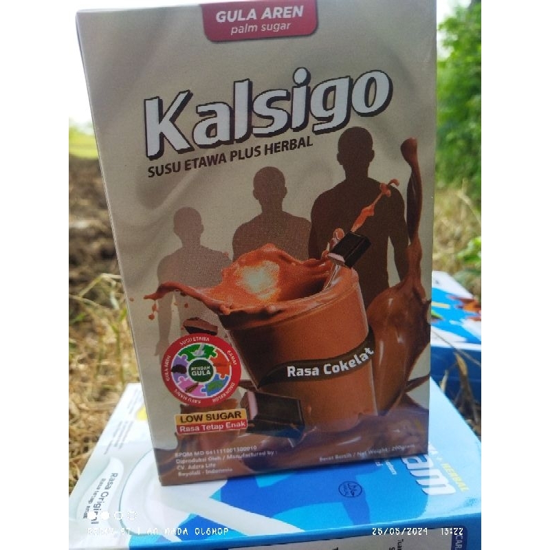 

kALSIGO SUSU COKLAT PENINGGI BADAN(/tidak bau prengus)