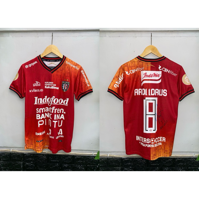 jersey matchworn bali united 2022