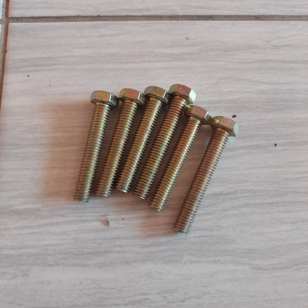 BAUT MUR KUNING M8 8X50 mmBAUT MUR KUNING M8 8X50 mm