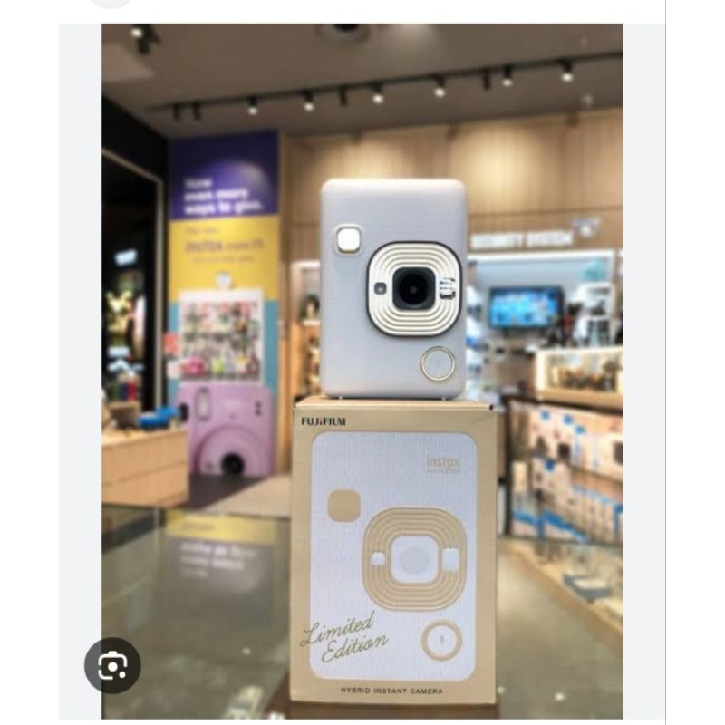 INSTAX MINI LIPLAY BEIGE GOLD