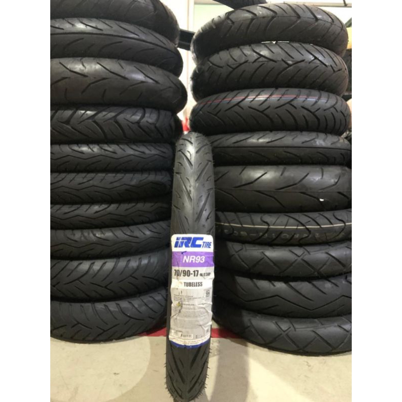 Ban Luar 70/90-17 NR93 M/C38P Tubeless IRC 100% Original