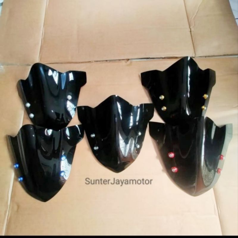 Visor CB150R old, Windshield CB 150 old plus Baut 4 pcs.