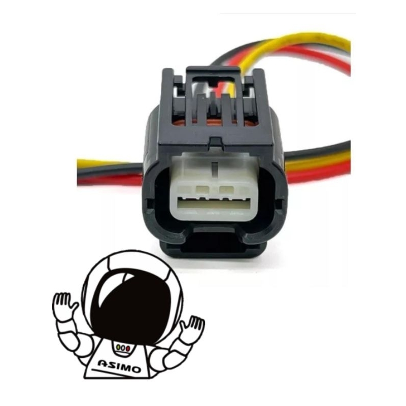 soket pin 3 lampu Original honda New Jazz brio mobilio Civic City Accord RS Prestige C-RV HR-V CR-V 