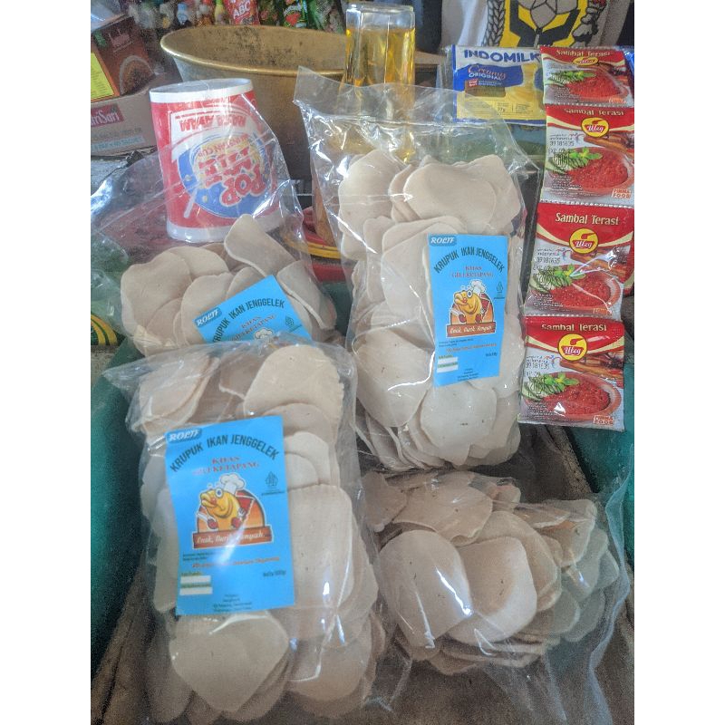 

krupuk tengiri / krupuk khas Gili Ketapang / krupuk lezat nikmat