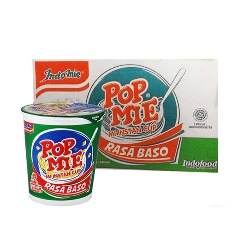 

POP MIE INSTAT CUP JUMBO RASA BASO 1DUS 24PCS