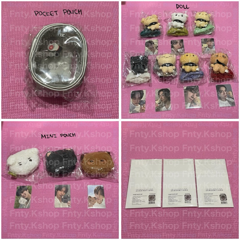 The Boyz Zeneration II / 2 Merchandise / MD The Toyz Pocket Pouch, Doll, Mini Pouch, Ticket Photo