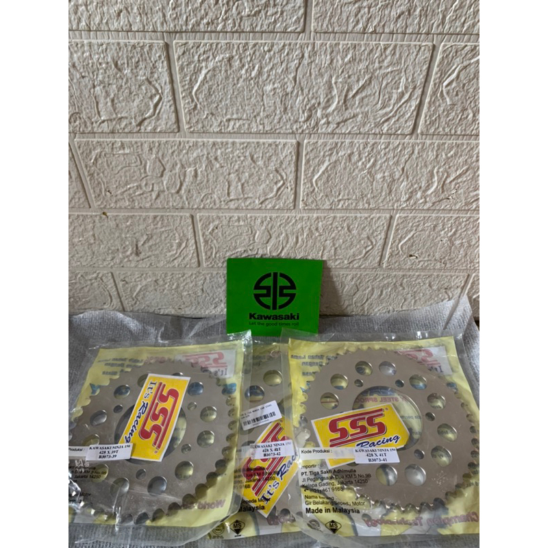 termurah gear belakang sss 428 39/40/41/42 ninja rr ss r original 100%
