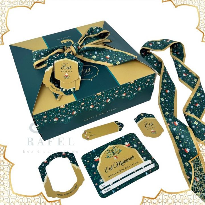 

KI3 5 Set Box Jinjing Twilly Daniah Box Idul Fitri 2x2x8 22x22x7