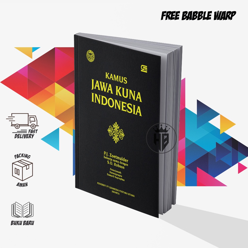 KAMUS JAWA KUNA INDONESIA - P.J. ZOETMULDER