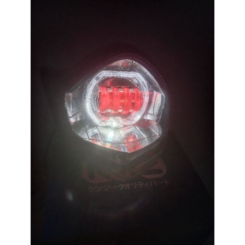 Lampu Depan Vixion Old Plus Biled Daymaker 4 Mata Reflektor Vixion Old Plus Biled Daymaker 4 Mata Su