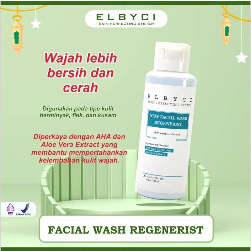 ELBYCI REGENERISH FLEK menghilangkan flek, mengencangkan kulit, untuk yang sudah berumur FLEK PRODUK