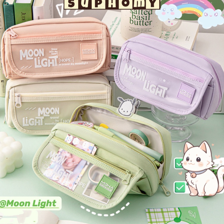 

KODE K42H kotak pensil aesthetic Tas PenaTempat Pensil aesthetic Tas Pensil Pencil Case tempat alat tulis kapasitas besar