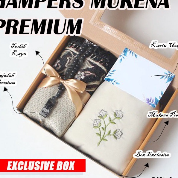 

FG2 Hampers Mukena Premium Kado Ulang Tahun Cewek Hampers Idul Fitri Kado Pernikahan Box Hampers Mukena Sajadah Mukena Travel Adem Silky Crepe Hampers Nikahan