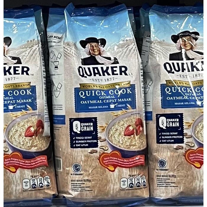 

Quaker oatmeal quick cook 800 g